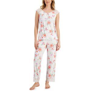 🪶Charter Club Lace-Trim Pajama Set #175-7